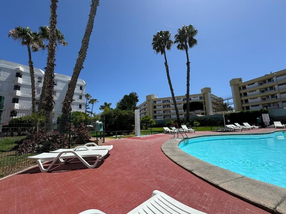 Apartamento Iguazu Poolview Near Yumbo Playa del Inglés Exterior foto