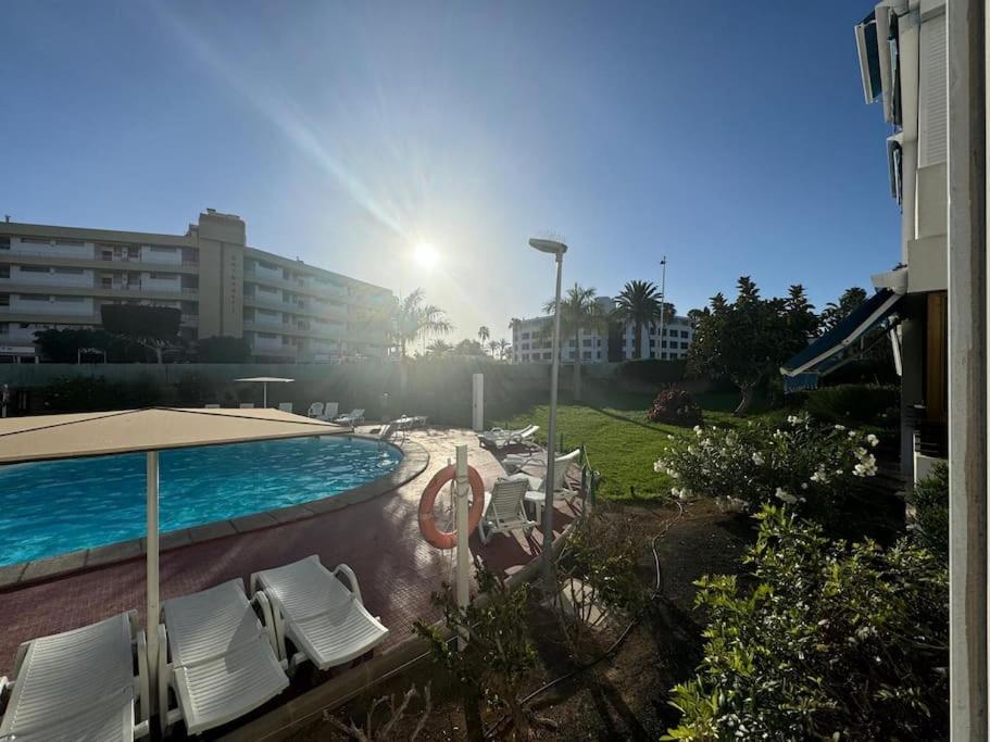 Apartamento Iguazu Poolview Near Yumbo Playa del Inglés Exterior foto